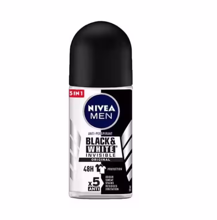 مام رول ضد تعریق نیوآ مدل 50ml black &amp; white