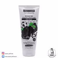 ماسک صورت و اسکراب صیقل دهنده حاوی دانه های شکر سیاه و زغال فریمن حجم 175 میل