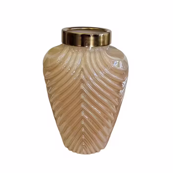 گلدان شیشه ای مدل هشتی کد 2606