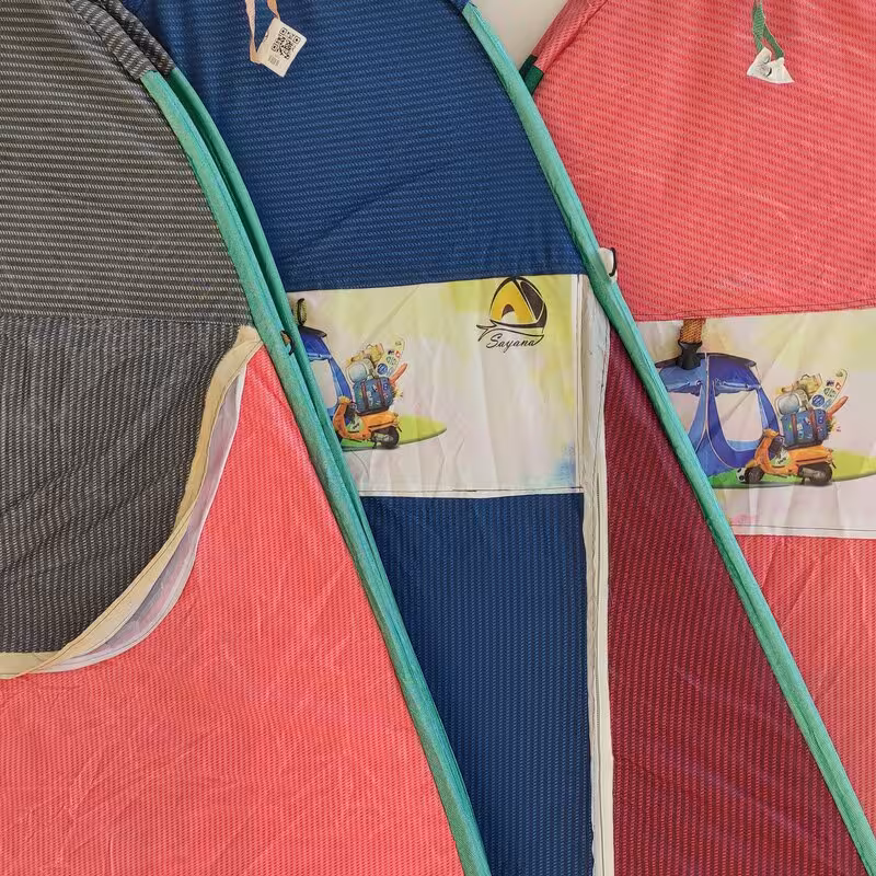 چادر مسافرتی 4 نفر صددرصد ضداب جنس ضخیم درجه یک