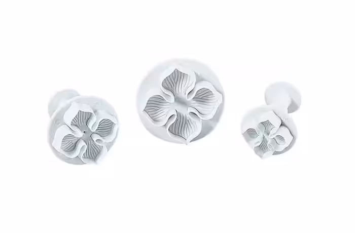 کاتر فشاری گل نرگسی 3 تایی