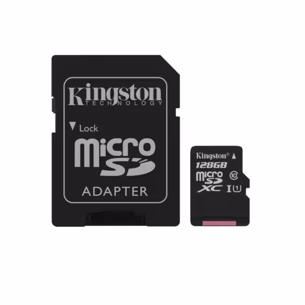 کارت حافظه microSDHC کینگستون مدل Canvas Select ظرفیت 128 گیگابایت