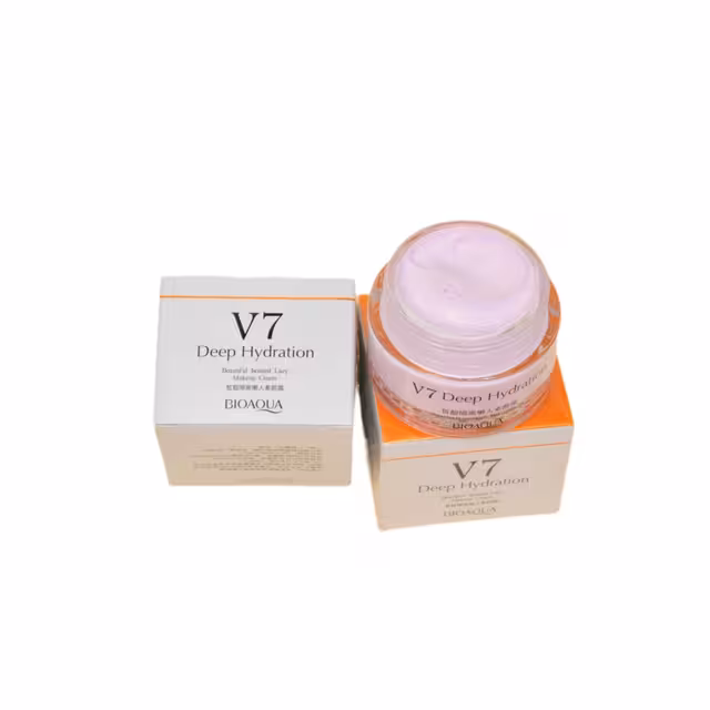 کرم مرطوب کننده و سفید کننده 7 ویتامین بیوآکوا 50 میلی لیتری