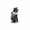 ست چاقو 8 پارچه مدل Arshia K259-2107 مشکی