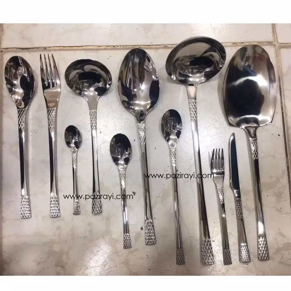 سرویس قاشق چنگال 24 نفره یونیک مدل 222m