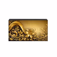 رادیاتور پنلی هاتیپس مدل پربازده عکس دار طرح گل طلایی