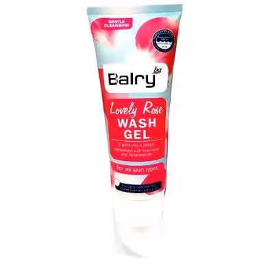 ژل سشتشو صورت balry مدل گل رز