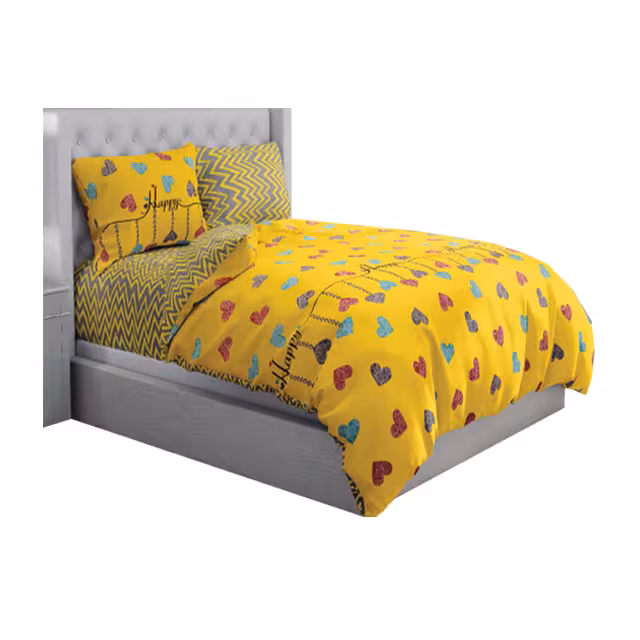 سرویس روتختی دو نفره کارینا 6 تکه مدل Happy B