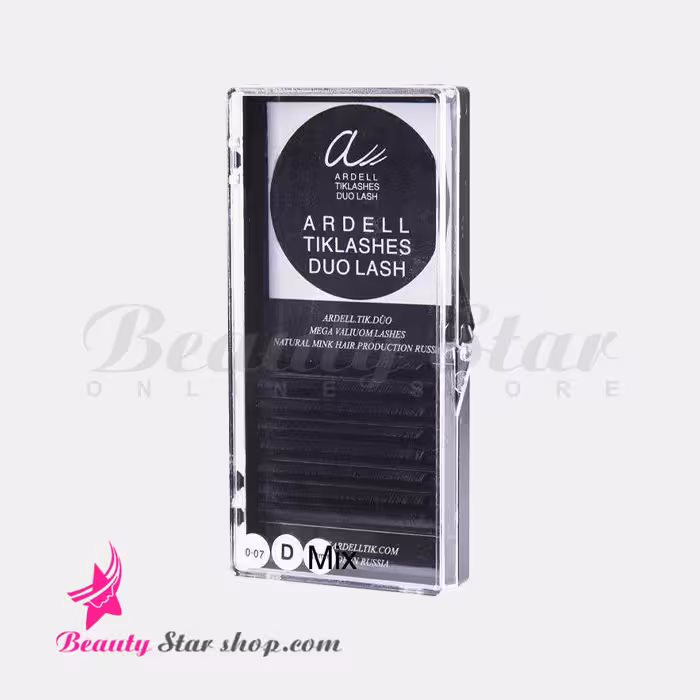 مژه مصنوعی والیوم هشت ردیفه فر دی آردل سایز میکس