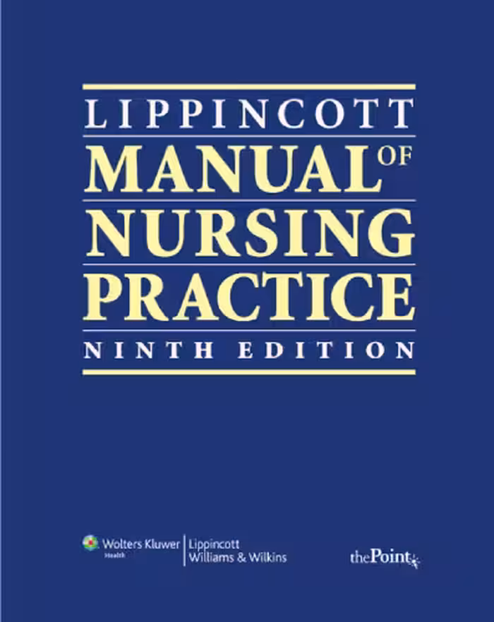 خرید و دانلود نسخه کامل کتاب Lippincott Manual of Nursing Practice