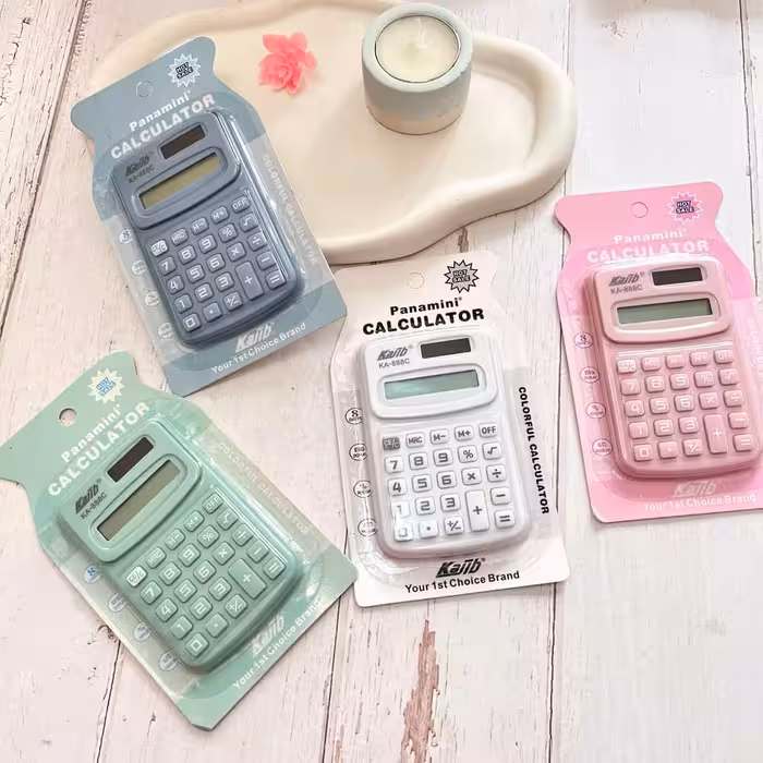 ماشین حساب جیبی پاستلی