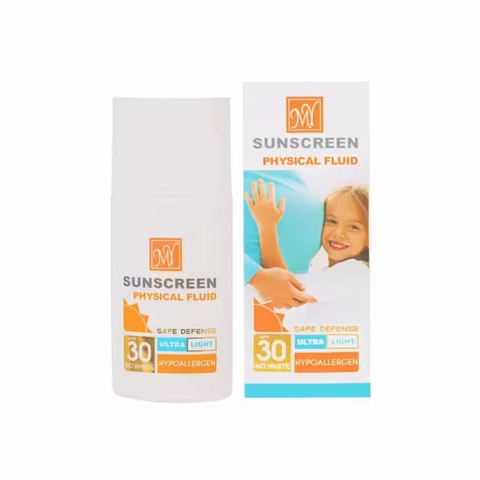 فلوئید ضدآفتاب فیزیکال SPF 30 مای