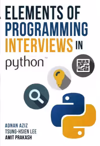 خرید و دانلود نسخه کامل کتاب Elements of Programming Interviews in Python: The Insiders’ Guide