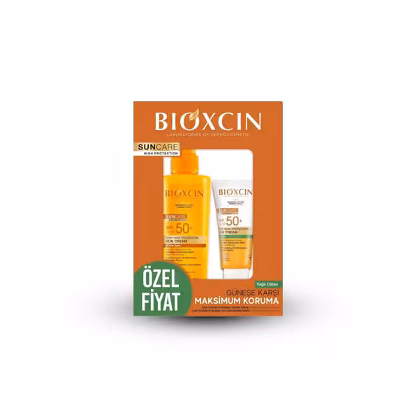 ست ضد آفتاب بیوکسین پوست چرب اسپری و ضد آفتاب 200 و 50 میل