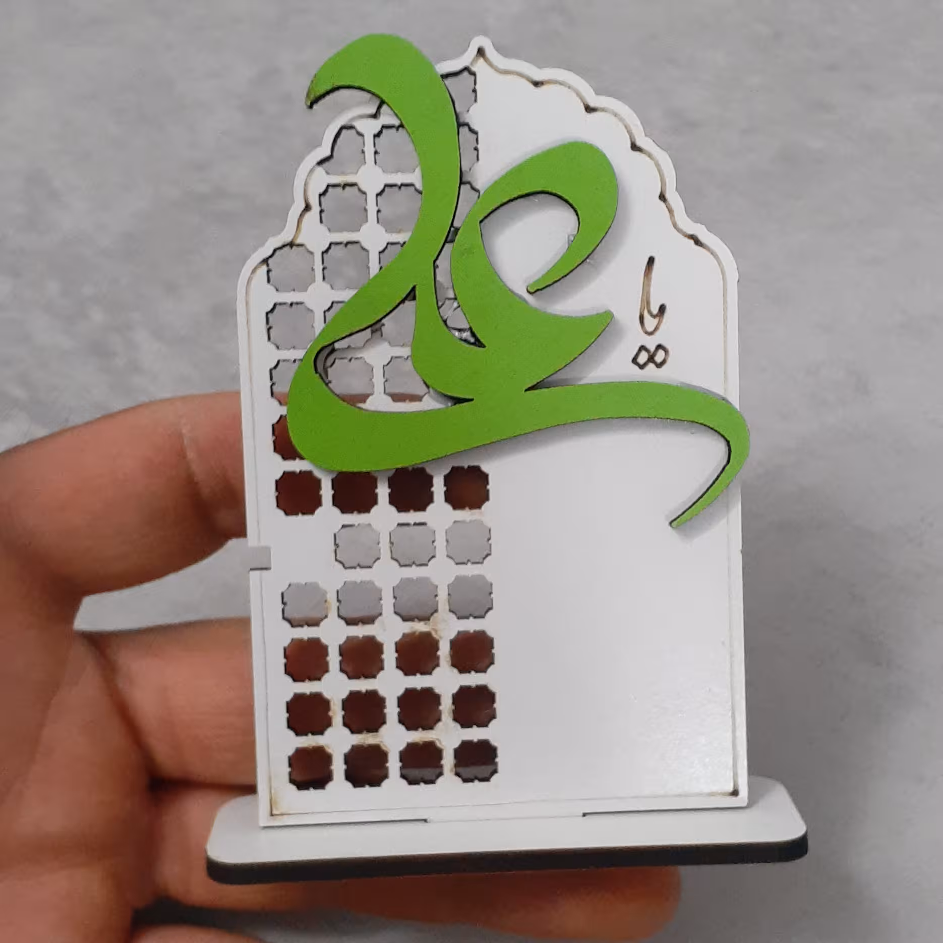 تندیس امام علی ع چوبی بسته 50عددی