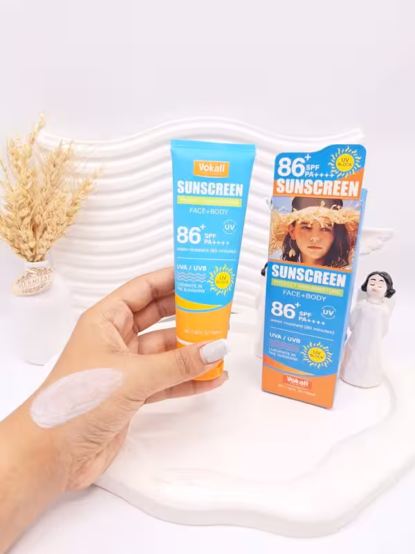 کرم ضد آفتاب صورت و بدن Spf86 SUNSCREEN کد CX7713
