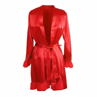 ربدوشامبر ساتن ترک دو تیکه برند ANGEL