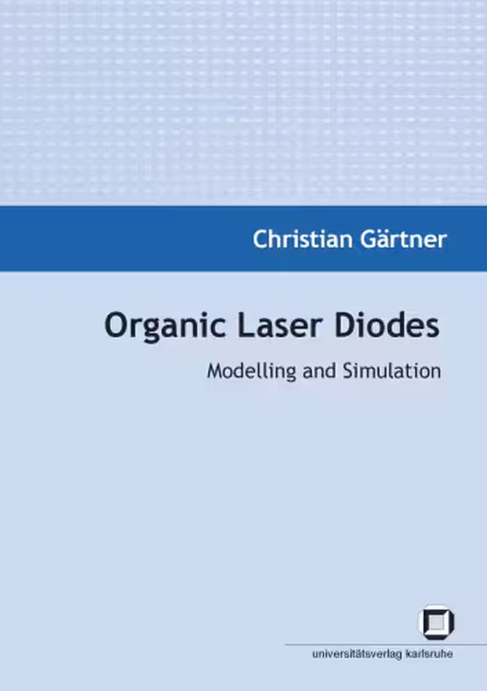 خرید و دانلود نسخه کامل کتاب Organic Laser Diodes: Modelling and Simulation