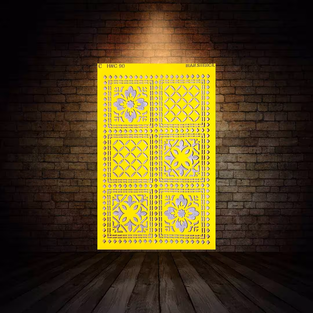 شابلون استنسیل ابعاد 50*35 کد HNC 90