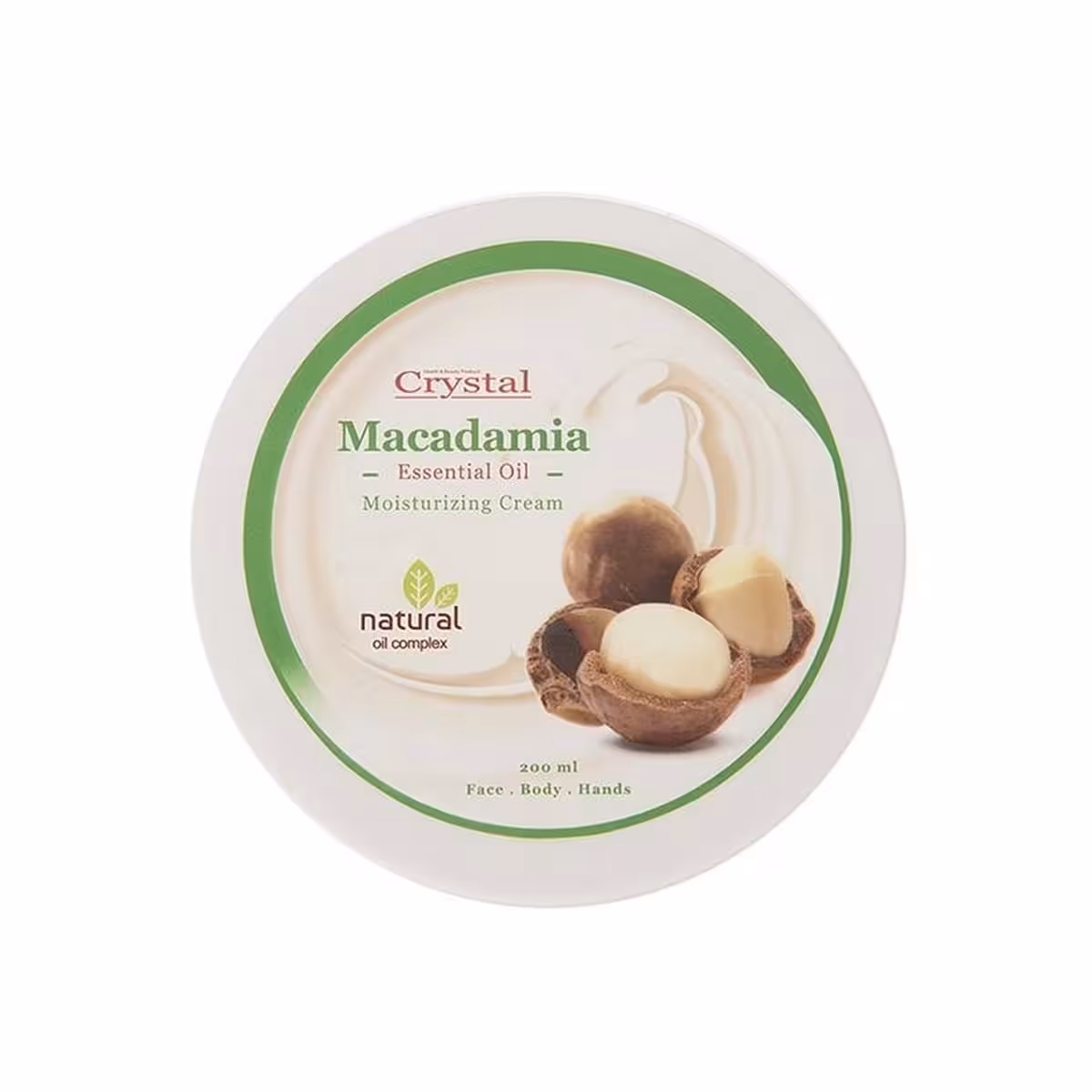 کرم مرطوب کننده کریستال مدل Macadamia حجم 200 میلی لیتر کریستال – Crystal