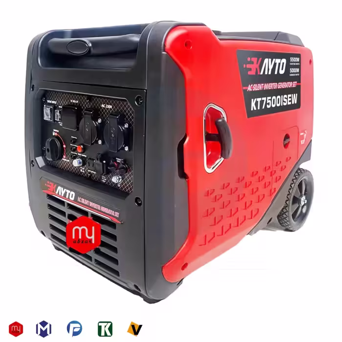 موتور برق سایلنت کایتو، توان 5.5 کیلووات، استارتی، مدل KT7500ISEW