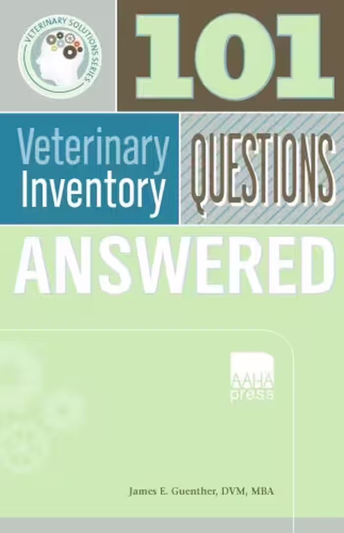 خرید و دانلود نسخه کامل کتاب 101 Veterinary Inventory Questions Answered