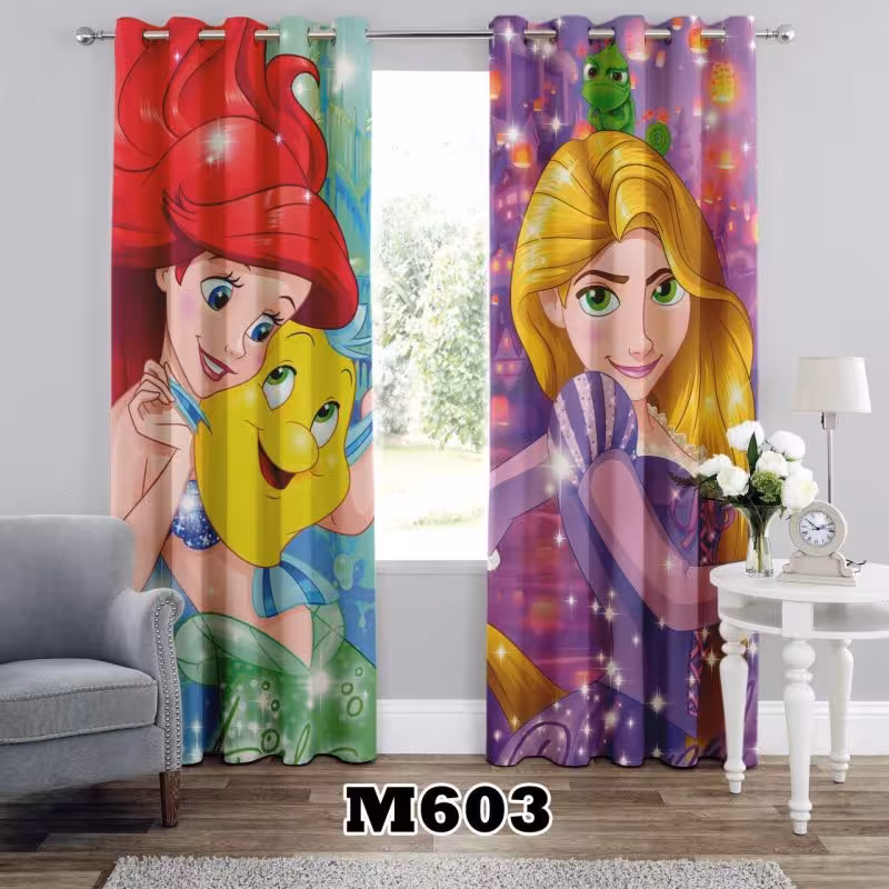 پرده سه بعدی طرح کودک