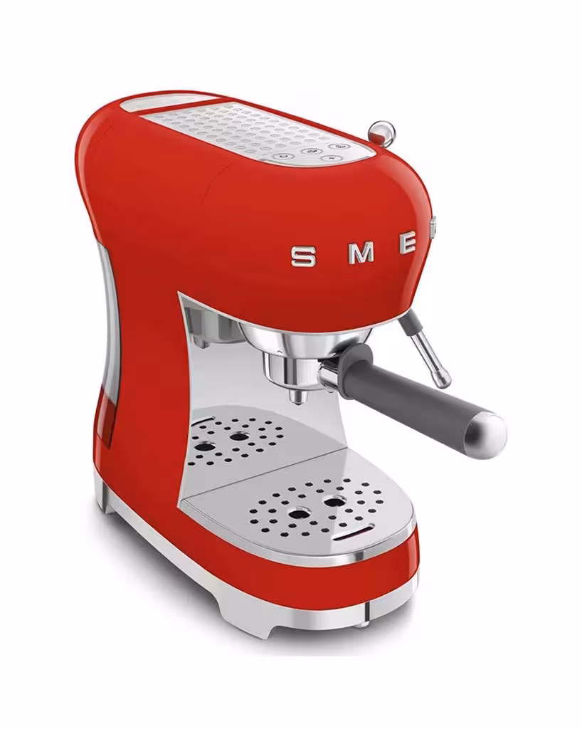 اسپرسو ساز اسمگ ایتالیا مدل Smeg ECF02 رنگ قرمز