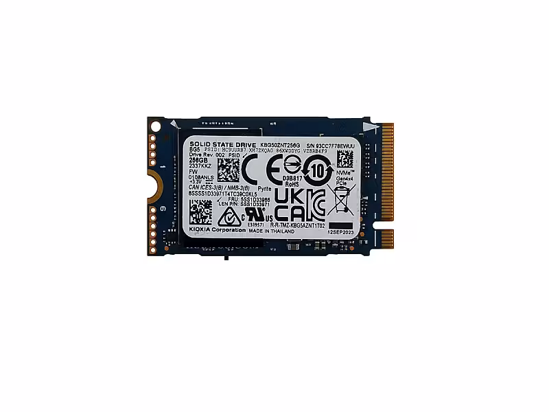 حافظه SSD لپ تاپ 256 گیگابایت Kioxia M.2 NVME 2242
