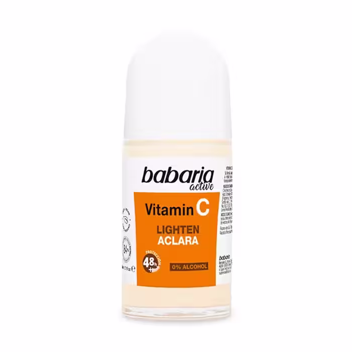 مام رولی باباریا Babaria حاوی ویتامین C مدل Lighten Aclara حجم 50 میل