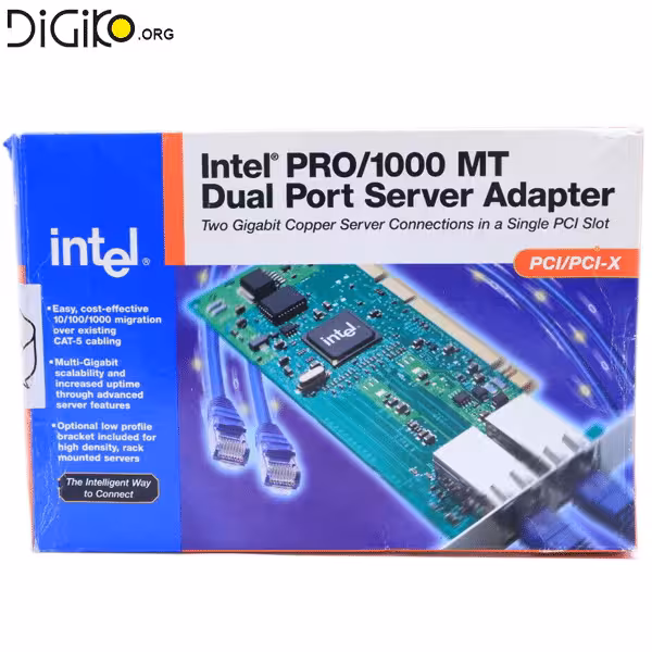 کارت شبکه اینتل 2 پورت