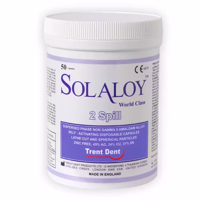 آمالگام کپسولی سولالوی SOLALOY World Class  (50 عددی)