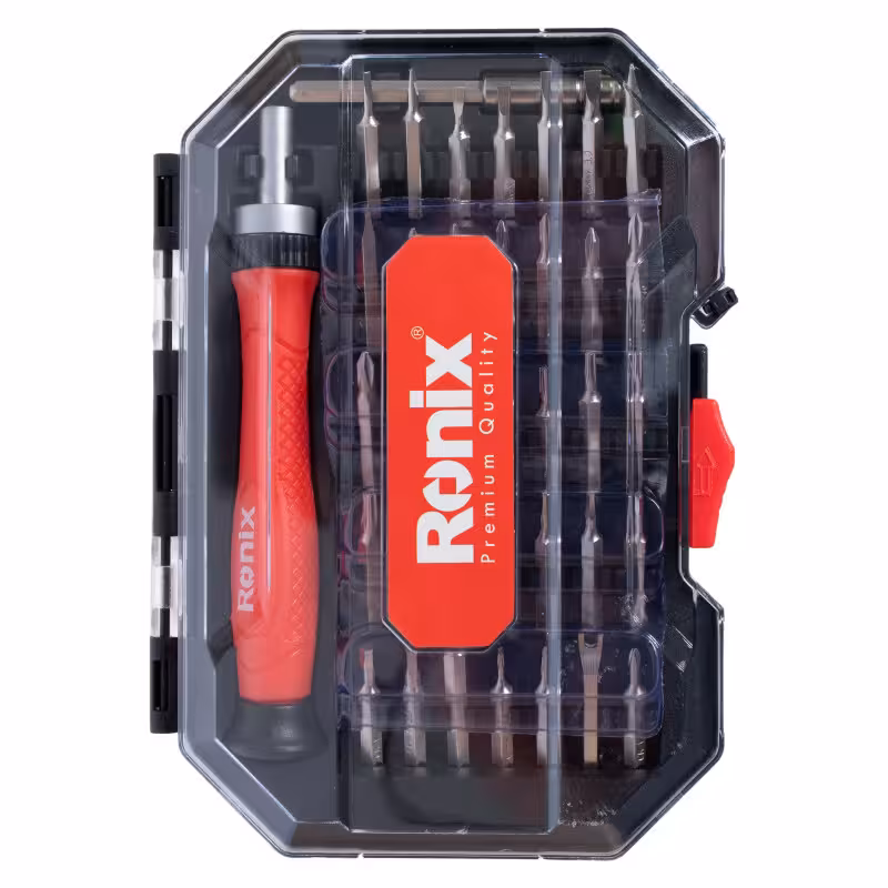 پیچ گوشتی رونیکس مدل RH-2719 مجموعه 37 عددی