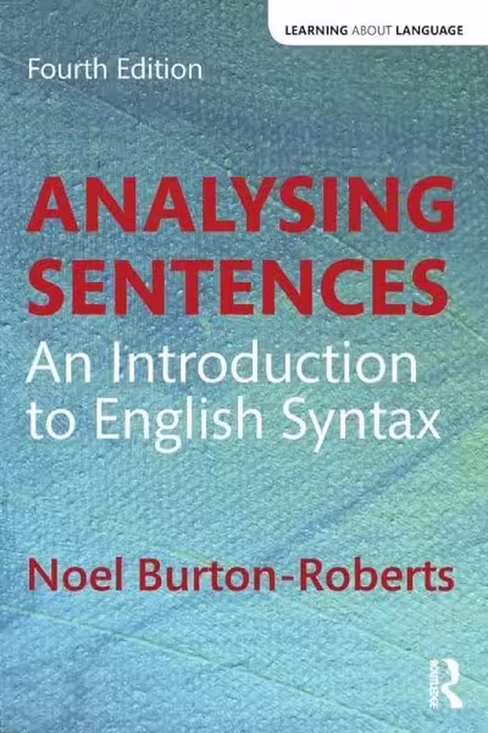 کتاب Analysing Sentences An Introduction to English Syntax