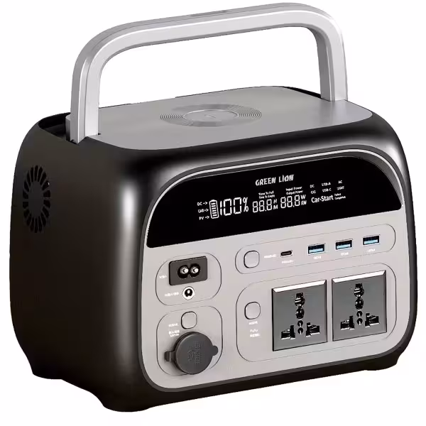 پاور استیشن 600 وات قابل حمل گرین لاین با ظرفیت 72000mAh مدل GNPS72KMAH