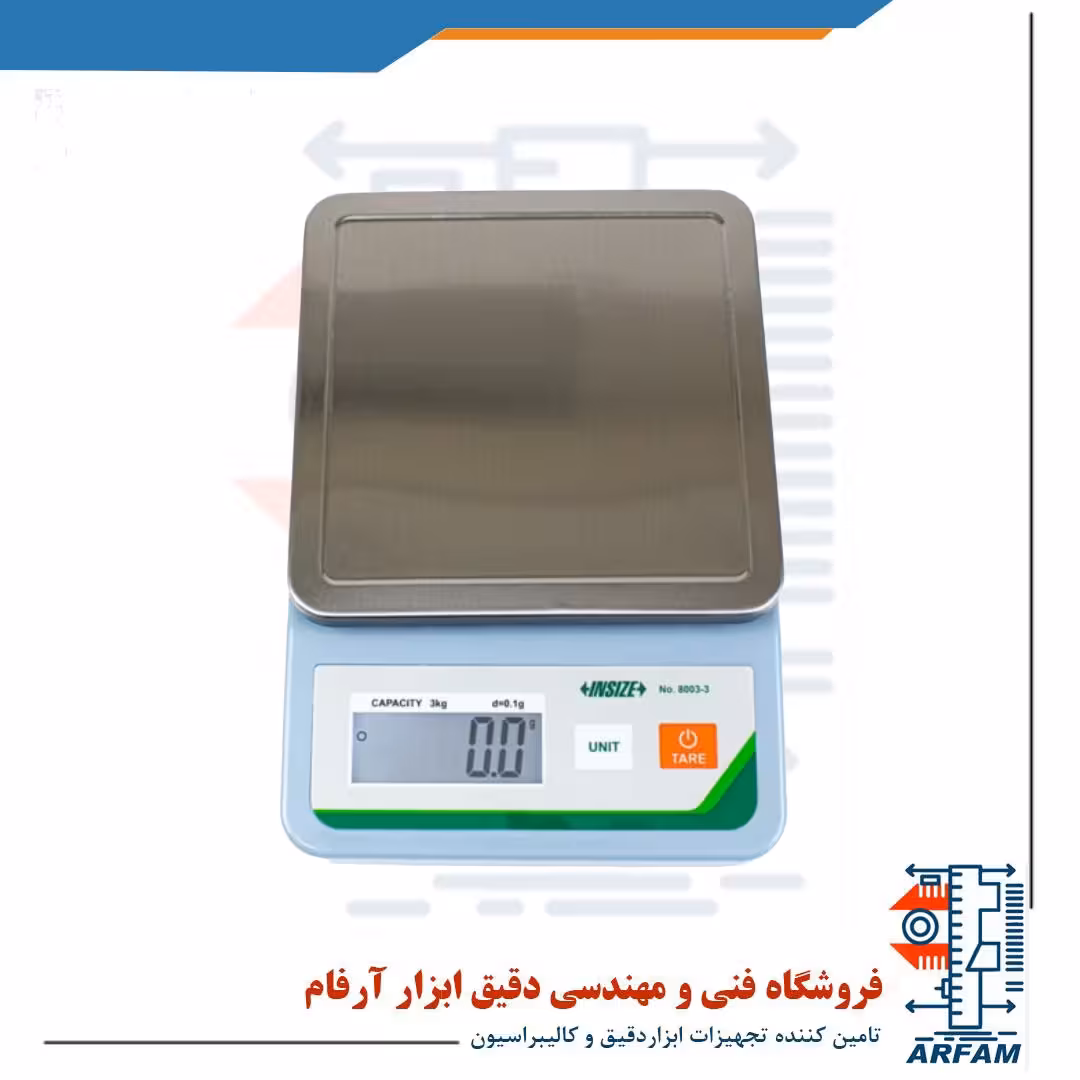 ترازو دیجیتال اینسایز 3 کیلوگرم مدل 3-8003