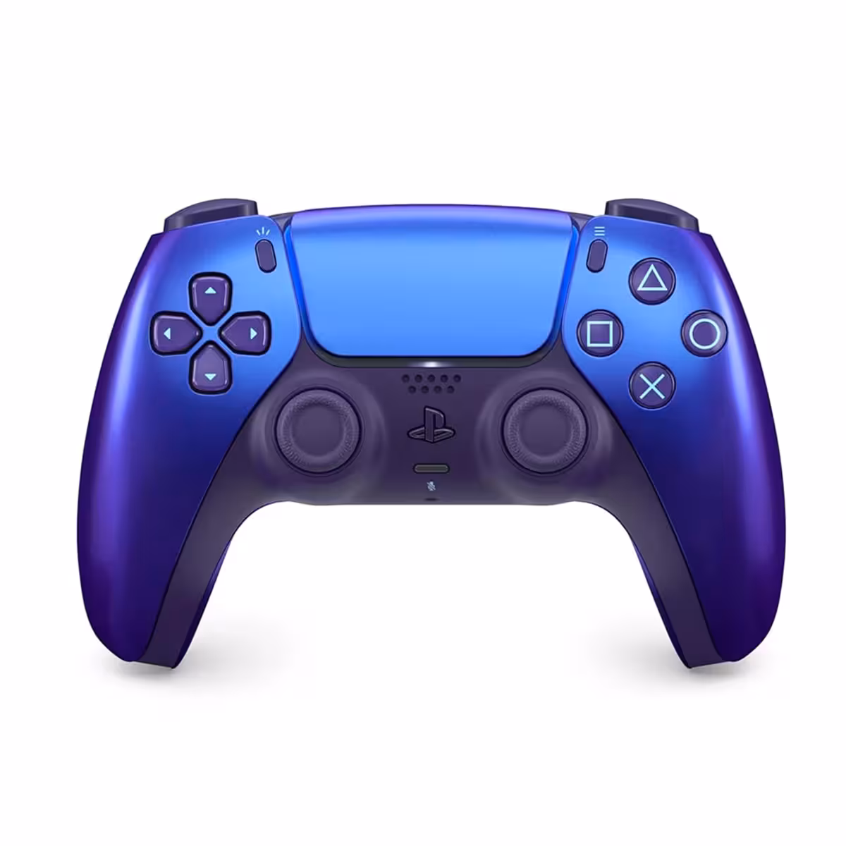 دسته بازی PlayStation 5 سونی مدل DualSense آبی کروم Chroma Indigo | آی تی هوم