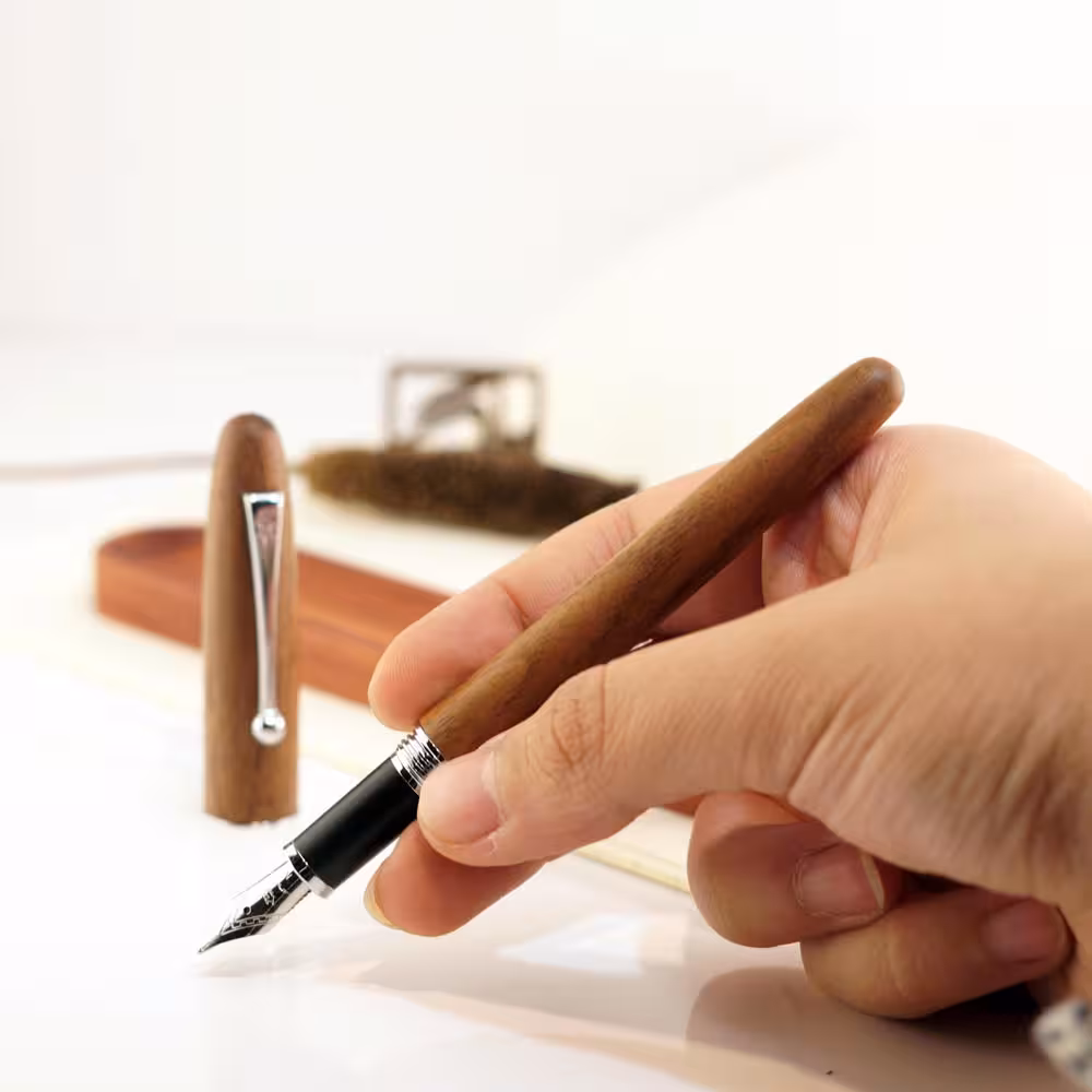 خودنویس جینهاو چوبی JINHAO wood 9035