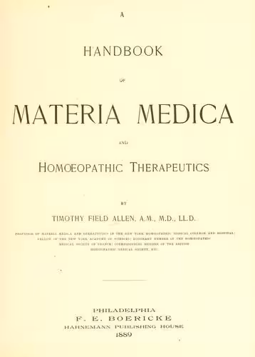 خرید و دانلود نسخه کامل کتاب Timophy. Handbook of Materia Medica and Homoeopathic Therapeutics