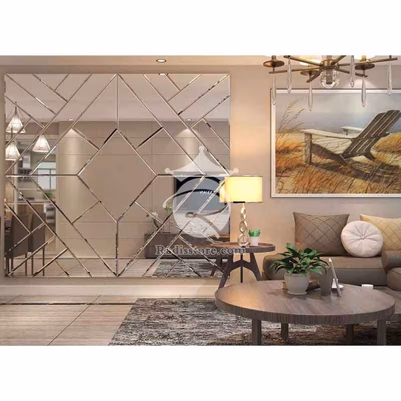 آینه دکوراتیو طرح سورنا