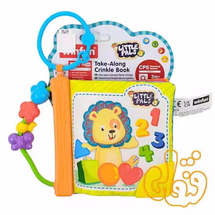 کتاب پارچه ای وین فان Take-Along Crinkle Book 176