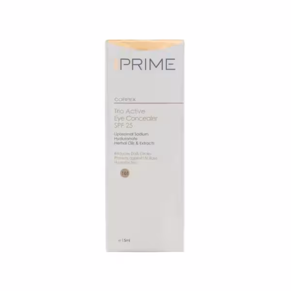 کانسیلر پرایم مدل Trio Active شماره 101 حجم 15 میلی لیتر