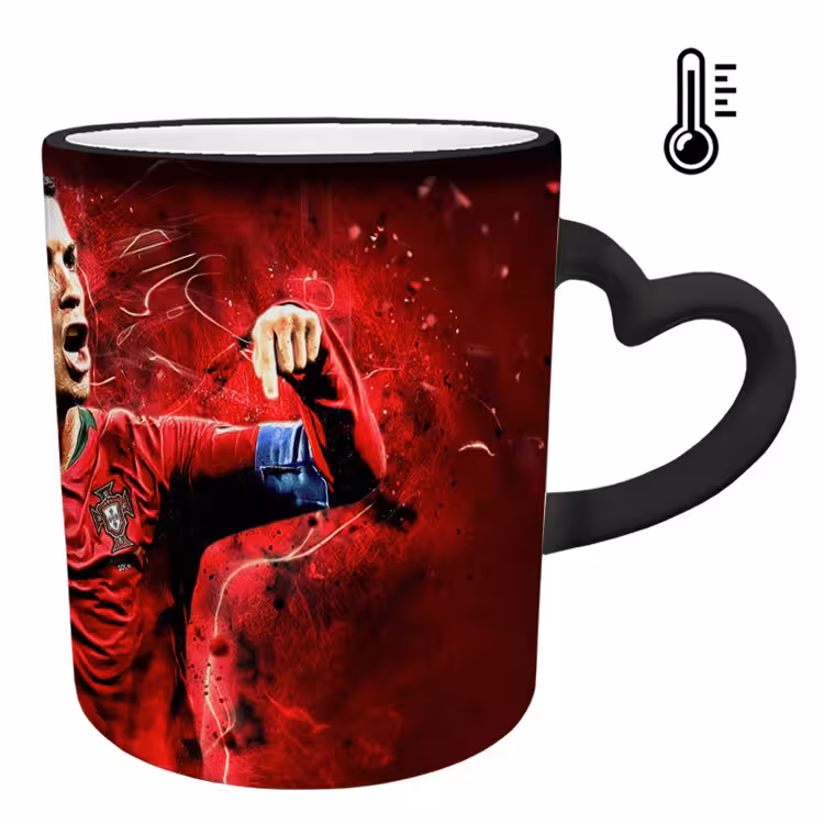 خرید ماگ-لیوان حرارتی  دسته ساده  رونالدو کد 101