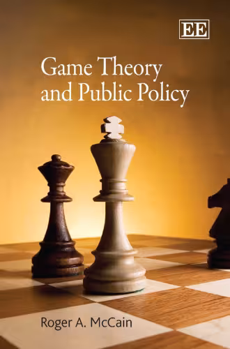 خرید و دانلود نسخه کامل کتاب Game Theory and Public Policy