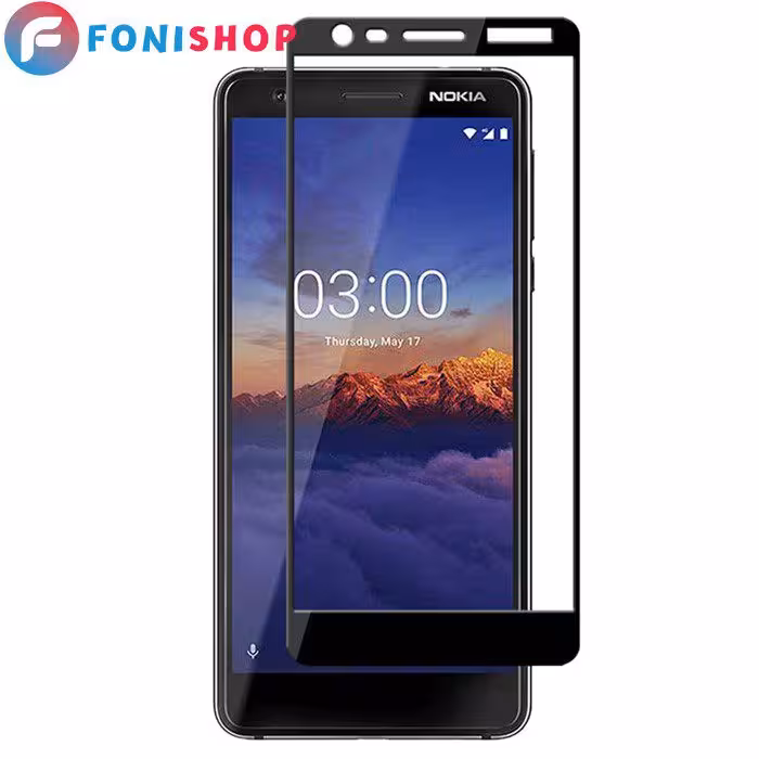 گلس محافظ صفحه نمایش فول تمام صفحه نوکیا Nokia 3.1