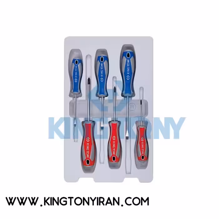 31116MR – ست پيچ گوشتي ساده  دو سو – چهار سو   6 عددي کينگ توني