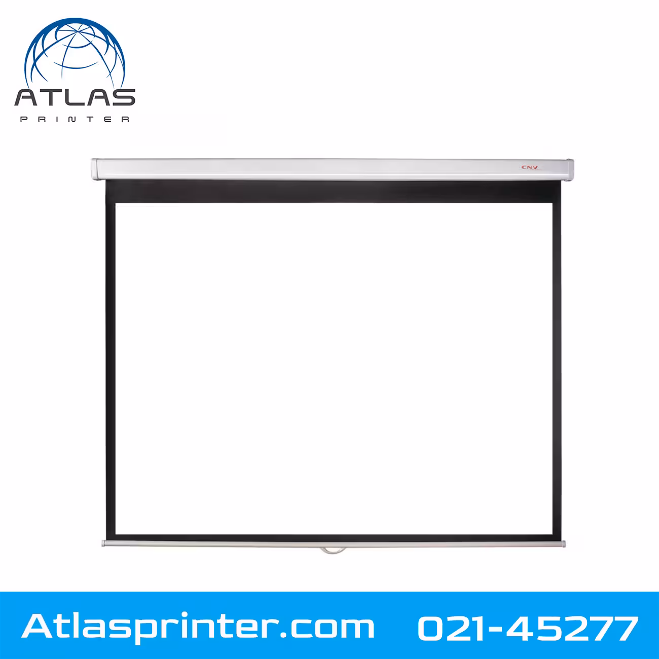 پرده نمایش دستی 1.5×1.5 متر