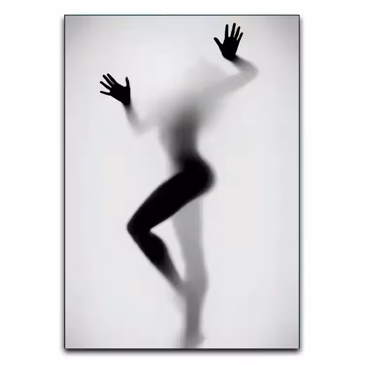 تابلو زنی در پشت شیشه