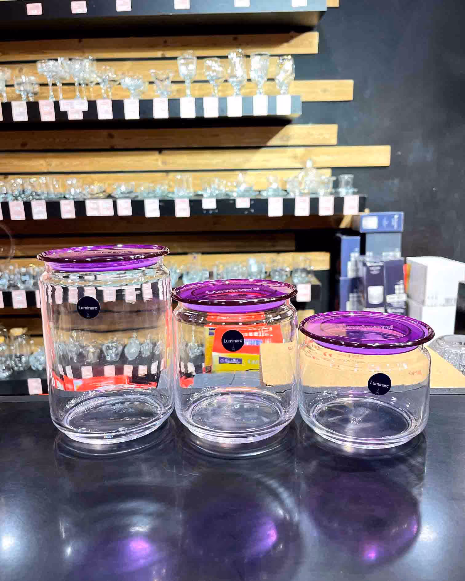 بانکه لومینارک مدل plano درب بنفش