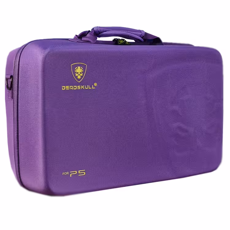 Deadskull PS5 Carrying Case – Purple Skull